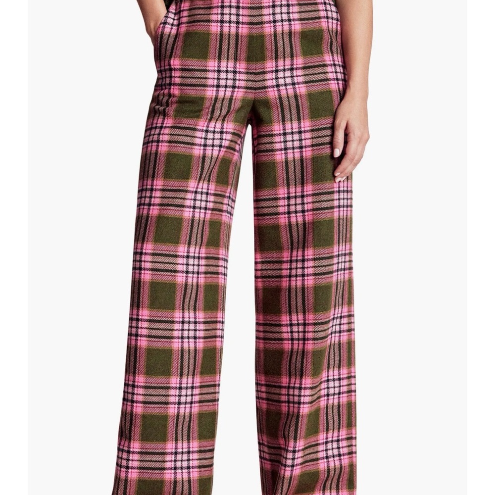 NWT Boden Vibrant Plaid Lounge Pants